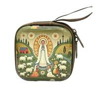 Catholic Rosary Pouches Jewelry Box Coin Purses Rosarys Prayer Bag Portable Headphone Bags Backpacks Pendant Prayer Bag