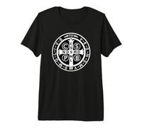 Catholic Sacramental Saint Benedict Medal Premium T-Shirt