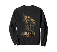 Catholic Saint Joan of Arc Jehanne D'Arc Knight Engraving Sweatshirt