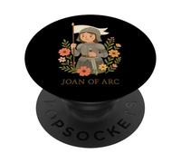 Catholic Saint: Joan of Arc PopSockets Adhesive PopGrip