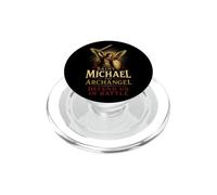 Catholic Saint Michael The Archangel Defend Us Gift PopSockets PopGrip for MagSafe