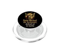 Catholic Saint Michael The Archangel Defend Us Gift PopSockets PopGrip for MagSafe
