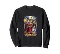 Catholic Saint Pray Like A Queen Women Religious Sweatshirt