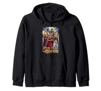 Catholic Saint Pray Like A Queen Women Religious Zip Hoodie