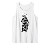 Catholic Saint Simon Peter Symbol Tank Top
