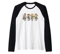Catholic Saints Kids Faith Holy Raglan Baseball Tee