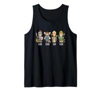 Catholic Saints Kids Faith Holy Tank Top
