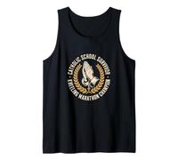 Catholic School Survivor Kneeling Marathon Champion Tee Tank Top