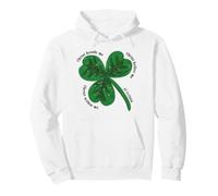 Catholic St Patrick Quote Shamrock Clover Irish Patron Saint Pullover Hoodie