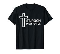 Catholic St Roch Pray for Us Christian Patron Saint T-Shirt