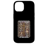 Catholic Stations of the Cross Lent Crucifix Latin Lenten Case for iPhone 14