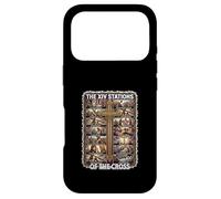 Catholic Stations of the Cross Lent Crucifix Latin Lenten Case for iPhone 17 Pro