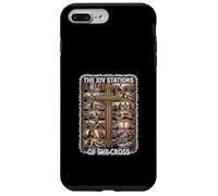 Catholic Stations of the Cross Lent Crucifix Latin Lenten Case for iPhone 7 Plus/8 Plus