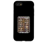 Catholic Stations of the Cross Lent Crucifix Latin Lenten Case for iPhone SE (2020) / 7/8