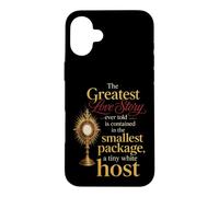 Catholic The Greatest Love Story Ever Told Gift Case for iPhone 16 Plus