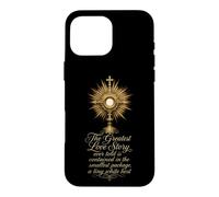 Catholic The Greatest Love Story Ever Told Gift Case for iPhone 16 Pro Max