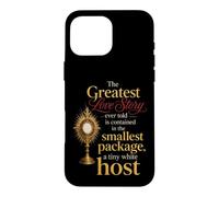 Catholic The Greatest Love Story Ever Told Gift Case for iPhone 16 Pro Max