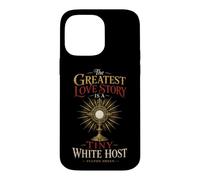 Catholic The Greatest Love Story Tiny White Host Gift Case for iPhone 14 Pro Max