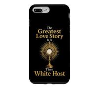 Catholic The Greatest Love Story Tiny White Host Gift Case for iPhone 7 Plus/8 Plus