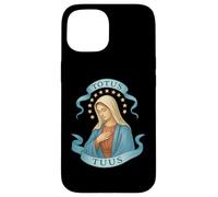 Catholic Virgin Mary: Totus tuus Case for iPhone 15