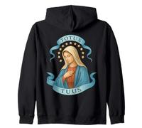 Catholic Virgin Mary: Totus tuus Zip Hoodie