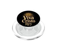 Catholic Viva Cristo Rey Christ The King Gift PopSockets PopGrip for MagSafe
