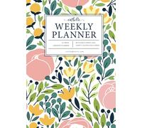 Catholic Weekly Planner | 52-Week Undated Journal with Bible Verses and Saints' Quotes each Week: Pink Peony Flower Cover