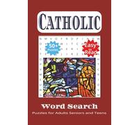 Catholic Word Search Puzzle Book: Word Searches with Easy to Read Print about Catholic, Catholic-Specific Elements, Religious Themes and More | 6x9 ... Gift for Vacations, Holidays and Free Times