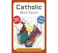 Catholic Word Search Puzzle Book: Word Searches with Easy to Read Print about Catholicism, Catholic Faith, Catholic Traditions and More | 6x9 inches, ... Gift for Vacations, Holidays and Spare Times