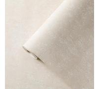 Cathpetic Beige Wallpaper Textured Feature Mix Plain Wallpaper Decorative Luxury Wall Paper Roll for Living Room Bedroom Kitchen Front Room,1 Roll=5m²