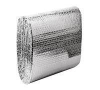 Cathpetic Foil Insulation Roll 60cm×5m×3mm,Radiator Reflector Foil,Double Side Aluminium Foil and Bubble for Pipe Shed Campervan Window Loft Ceiling Wall Insulation