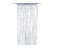 Cathpetic String Beaded Fly Screen Curtains for Doors,Decorative Room Divider Curtains Glitter Silver,Tassel Fly Screens for Doors,Strip Blinds for Door Wall Window Doorways Panel