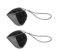 CATIEBYE 1 Pair Driving Shoe Heel Protector Unisex Shoe Heel Protective Cover with Anti-Skid Secure Grip, Made of Polyester and Plastic, Adjustable Elastic String for Long Distance Driving