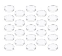 CATIEBYE 100pcs Plastic Coin Capsules for Collectible Storage