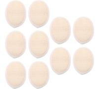 CATIEBYE 10pcs Disposable Loofah Bath Brush with Double Side Scrubbing Strap, Expandable When Wet, Soft Loofah Sponge and Cloth for Exfoliating and Shower Use at Home or Dorm