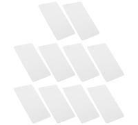 CATIEBYE 10pcs Pos Terminal Cleaning Cards Quick Drying Credit Card Reader Cleaner Standard Thickness Spunlace Fabric and Pvc Material for Efficient Point of Sale Equipment Maintenance
