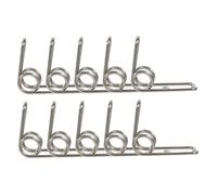 CATIEBYE 10pcs Professional Trumpet Watergate Key Accessories Draining Springs Replacement for Trumpet French Horn Large Enthusiasts Easy to Install and Clean Metal Parts