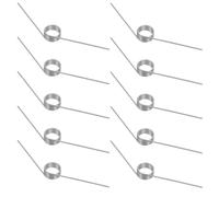 CATIEBYE 10pcs Stainless Steel Torsion Springs with Automatic Return Functionality and Quiet Operation for Household Repair Projects and Appliance Doors