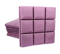 CATIEBYE 12pcs Acoustic Wall Panels Sound Absorption Tiles for Home Offices and Gyms, Polyurethane Soundproof Wall Tiles to Create A Quiet Environment and Improve Vocal Clarity