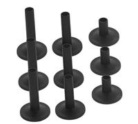 CATIEBYE 12pcs Drum Dampeners Gel Pads Drum Kit Accessory Set for Drumset Cymbal Sleeves Replacement