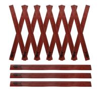 CATIEBYE 15pcs Heat Shrink Arrow Shaft Protection Stickers, Wood Grain | Plastic Wraps Anti Abrasion and Glue Seep Barrier, for Carbon Arrows and Fletchings