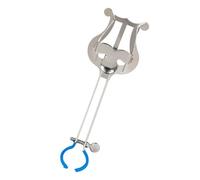CATIEBYE 1pc Portable Music Score Holder Clip for Trumpet Silver Music Note Clamp for Sheet Organization and Easy Reading