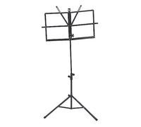 CATIEBYE 1set Folding Music Tripod Stand Rack and Instruments Sturdy Construction Angle and