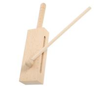 CATIEBYE 1set Rhythm Instrument with Mallet Ergonomic Hand Percussion Music Block for Versatile for Bands and Acts Crafted for Comfort and Sound Quality