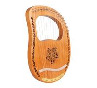 CATIEBYE 1Set String Wooden Lyre Harp for Beginners Ancient Style String Instrument for Music Education and Entertainment High End Material with Extra Picks