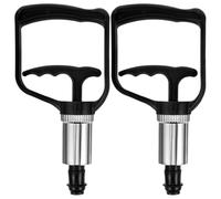 CATIEBYE 2 Pcs Handheld Vacuum Cupping Pump with Strong Suction, Manual Silicone Cupping Device for Body Therapy, Massage, and Muscle Relaxation at Home