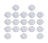 CATIEBYE 20pcs Reusable Six-Layer Organic Cotton Nursing Pads Breastfeeding Milk Saver Pads for Maternity White 10x10cm