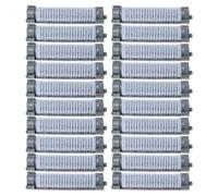 CATIEBYE 20Pcs Self Holding Hair Rollers Hair Curlers with No Crease Design for Voluminous Roots at Home or Salon