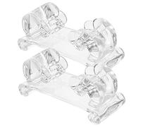CATIEBYE 2pcs Acrylic Kalimba Holder Stands for Thumb Piano Portable Display Riser for Acrylic Stands