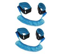 CATIEBYE 2pcs Anti-Lost Safety Wrist Link for Toddlers Boy Girl Flexible Secure Connection for Outdoor Activities for Crowded Places for Peace of Mind